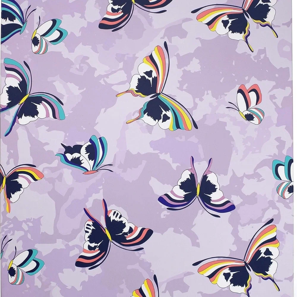 Vera Bradley Lavender Butterflies Three-Ring Binder with Interior Pockets (NWT)